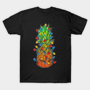 Pineapple Christmas T-Shirt